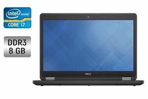 Ноутбук Dell Latitude E5450 / 14' (1920x1080) IPS / Intel Core i7-5600U (2 (4) ядра по 2.6 - 3.2 GHz) / 8 GB DDR3 / 2...