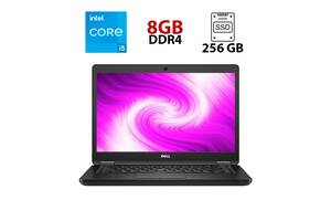 Ноутбук Dell Latitude E5480 / 14' (1920x1080) IPS / Intel Core i5-6300U (2 (4) ядра по 2.4 - 3.0 GHz) / 8 GB DDR4 / 2...