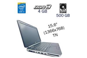 Ноутбук Dell Latitude E5520 / 15.6' (1366x768) TN / Intel Core i3-2310M (2 (4) ядра по 2.1 GHz) / 4 GB DDR3 / 500 GB...