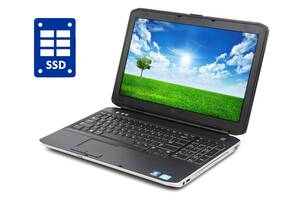 Ноутбук Dell Latitude E5530 / 15.6' (1366x768) TN / Intel Core i3-3110M (2 (4) ядра по 2.4 GHz) / 4 GB DDR3 / 256 GB...