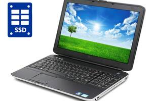 Ноутбук Dell Latitude E5530 / 15.6' (1366x768) TN / Intel Core i3-3110M (2 (4) ядра по 2.4 GHz) / 4 GB DDR3 / 256 GB...