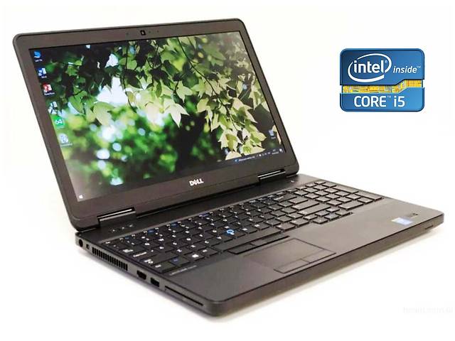 Ноутбук Dell Latitude E5540 / 15.6' (1366x768) TN / Intel Core i5-4200U (2 (4) ядра по 1.6 - 2.6 GHz) / 8 GB DDR3 / 2...