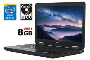 Ноутбук Dell Latitude E5540 / 15.6' (1366x768) TN / Intel Core i3-4030U (2 (4) ядра по 1.9 GHz) / 8 GB DDR3 / 500 GB...