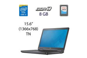 Ноутбук Dell Latitude E5540 / 15.6' (1366x768) TN / Intel Core i3-4010U (2 (4) ядра по 1.7 GHz) / 8 GB DDR3 / 256 GB...