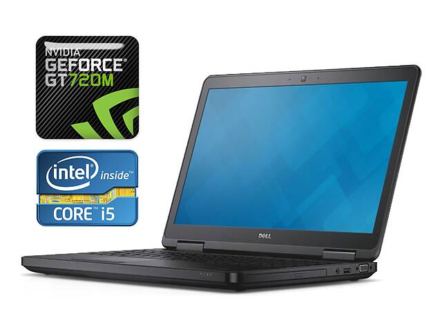 Ноутбук Dell Latitude E5540 / 15.6' (1366x768) TN / Intel Core i5-4300U (2 (4) ядра по 1.9 - 2.9 GHz) / 4 GB DDR3 / 1...