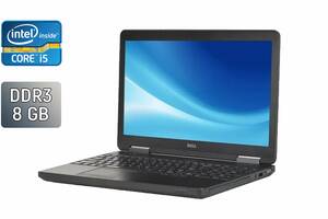 Ноутбук Dell Latitude E5540 / 15.6' (1366x768) TN / Intel Core i5-4300U (2 (4) ядра по 1.9 - 2.9 GHz) / 8 GB DDR3 / 2...