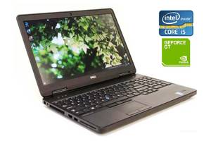 Ноутбук Dell Latitude E5540 / 15.6' (1366x768) TN / Intel Core i7-4600U (2 (4) ядра по 2.1 - 3.3 GHz) / 8 GB DDR3 / 2...