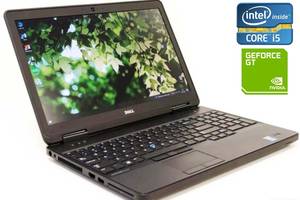 Ноутбук Dell Latitude E5540 / 15.6' (1366x768) TN / Intel Core i7-4600U (2 (4) ядра по 2.1 - 3.3 GHz) / 8 GB DDR3 / 2...