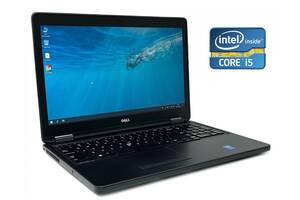 Ноутбук Dell Latitude E5550 / 15.6' (1366x768) TN / Intel Core i5-4200M (2 (4) ядра по 2.5 - 3.1 GHz) / 8 GB DDR3 / 2...