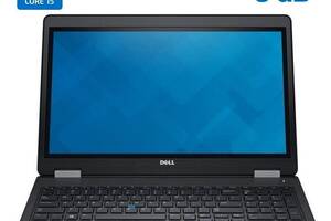 Ноутбук Б-класс Dell Latitude E5550 / 15.6' (1366x768) TN Touch / Intel Core i5-5300U (2 (4) ядра по 2.3 - 2.9 GHz) /...