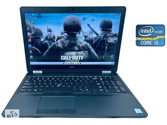 Ноутбук Dell Latitude E5570/15.6' (1920x1080) IPS/i5-6300U/8GB RAM/240GB SSD/HD 520