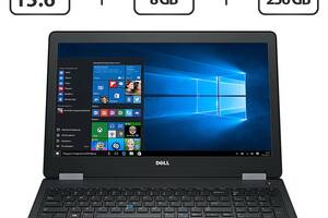 Ноутбук Dell Latitude E5580/ 15.6' (1366x768)/ i5-7200U/ 8GB RAM/ 256GB SSD/ HD 620