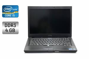 Ноутбук Dell Latitude E6410 / 14' (1366x768) TN / Intel Core i5-540M (2 (4) ядра по 2.53 - 3.07 GHz) / 4 GB DDR3 / 50...