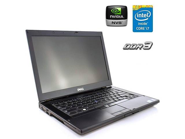 Ноутбук Dell Latitude E6410 / 14' (1440x900) TN / Intel Core i7-640M (2 (4) ядра по 2.8 - 3.46 GHz) / 4 GB DDR3 / 320...