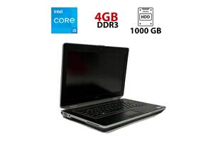 Ноутбук Dell Latitude E6420 / 14' (1366x768) TN / Intel Core i5-2430M (2 (4) ядра по 2.4 - 3.0 GHz) / 4 GB DDR3 / 100...