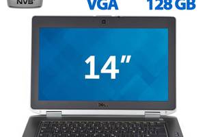 Ноутбук Dell Latitude E6430/14' (1600x900)/i5-3320M/4GB RAM/128GB SSD/NVS 5200M 1GB