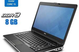 Ноутбук Dell Latitude E6440 / 14' (1600x900) TN / Intel Core i5-4300M (2 (4) ядра по 2.6 - 3.3 GHz) / 8 GB DDR3 / 240...