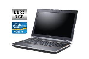 Ноутбук Dell Latitude E6520 / 15.6' (1366x768) TN / Intel Core i5-2520M (2 (4) ядра по 2.5 - 3.2 GHz) / 8 GB DDR3 / 2...