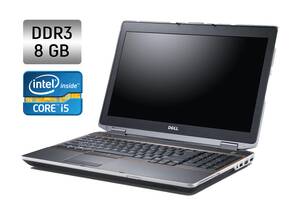 Ноутбук Dell Latitude E6520 / 15.6' (1366x768) TN / Intel Core i5-2520M (2 (4) ядра по 2.5 - 3.2 GHz) / 8 GB DDR3 / 2...