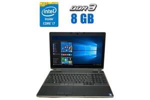 Ноутбук Dell Latitude E6520 / 15.6' (1366x768) TN / Intel Core i7-2620M (2 (4) ядра по 2.7 - 3.4 GHz) / 8 GB DDR3 / 4...