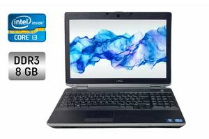 Ноутбук Dell Latitude E6530 / 15.6' (1920x1080) TN / Intel Core i3-2350M (2 (4) ядра по 2.3 GHz) / 8 GB DDR3 / 465 GB...