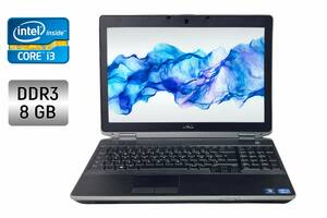 Ноутбук Dell Latitude E6530 / 15.6' (1920x1080) TN / Intel Core i3-2350M (2 (4) ядра по 2.3 GHz) / 8 GB DDR3 / 465 GB...