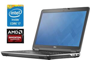 Ноутбук Dell Latitude E6540/15.6' (1920x1080) IPS/i7-4810MQ/8GB RAM/480GB SSD/Radeon HD 8790M 2GB