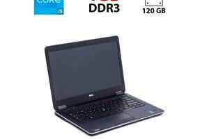 Ноутбук Dell Latitude E7440 / 14' (1366x768) TN / Intel Core i5-4300U (2 (4) ядра по 1.9 - 2.9 GHz) / 4 GB DDR3 / 120...