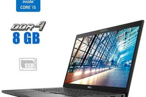 Ноутбук Dell Latitude E7490 / 14' (1920x1080) IPS Touch / Intel Core i5-8250U (4 (8) ядра по 1.6 - 3.4 GHz) / 8 GB DD...