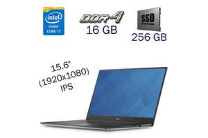 Ноутбук Dell Precision 5510/ 15.6' (1920x1080) IPS/ i7-6820HQ/ 16GB RAM/ 256GB SSD/ Quadro M1000M 2GB