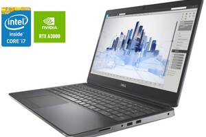 Ноутбук Dell Precision 7560/ 15.6' (1920x1080) IPS Touch/ i7-11850H/ 64GB RAM/ 1000GB SSD/ RTX A3000 6GB