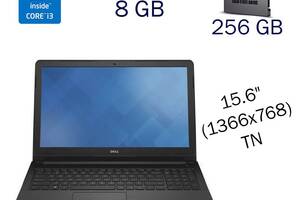 Ноутбук Dell Vostro 15-3568/ 15.6' (1366x768)/ i3-6006U/ 8GB RAM/ 256GB SSD/