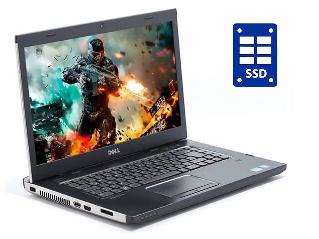 Ноутбук Dell Vostro 3550 / 15.6' (1366x768) TN / Intel Core i3-2330M (2 (4) ядра по 2.2 GHz) / 8 GB DDR3 / 240 GB SSD...