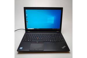 Б/у Ноутбук Lenovo ThinkPad P50 15.6' 1920x1080| Core i7-6700HQ| 16 GB RAM| 512 GB SSD| Quadro M1000M 4GB