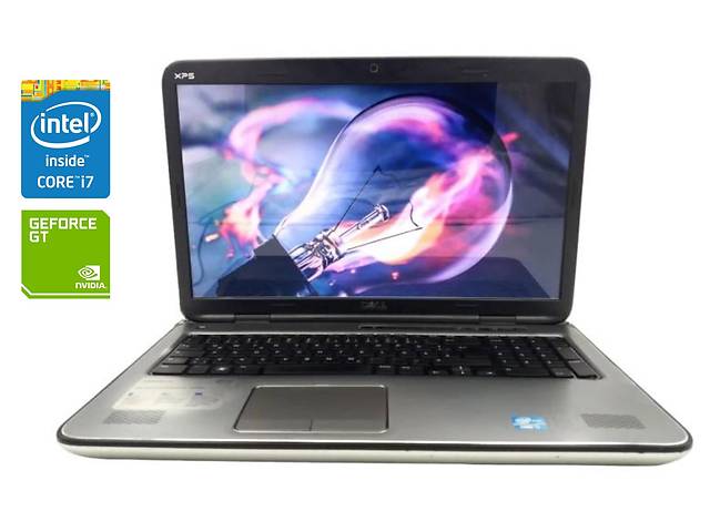 Ноутбук Dell XPS L702X / 17.3' (1600x900) TN / Intel Core i7-2670QM (4 (8) ядра по 2.2 - 3.1 GHz) / 8 GB DDR3 / 240 G...