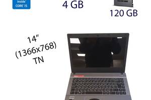 Ноутбук Ergo w540su/14' (1366x768)/i5-4200M/4GB RAM/120GB SSD/HD 4600