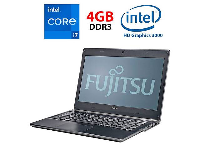 Ноутбук Fujitsu Б-класс LifeBook FGNB225 / 13.3' (1366x768) TN / Intel Core i7-2620M (2 (4) ядра по 2.7 - 3.4 GHz) /...