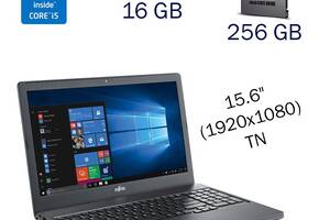 Ноутбук Fujitsu LifeBook A357/ 15.6' (1920x1080)/ i5-7200U/ 16GB RAM/ 256GB SSD/