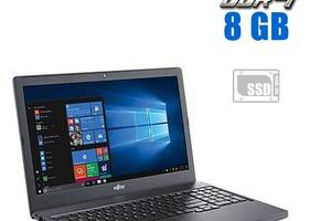 Ноутбук Fujitsu LifeBook A357 / 15.6' (1920x1080) TN / Intel Core i3-6006U (2 (4) ядра по 2.0 GHz) / 8 GB DDR4 / 256...