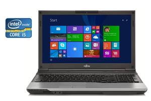 Ноутбук Fujitsu Lifebook A532 / 15.6'' (1366x768) TN / Intel Core i5-2430M (2 (4) ядра по 2.4 - 3.0 GHz) / 4 GB DDR3...