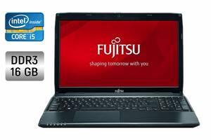 Ноутбук Fujitsu LifeBook A544 / 15.6' (1366x768) TN / Intel Core i5-4200M (2 (4) ядра по 2.5 - 3.1 GHz) / 16 GB DDR3...