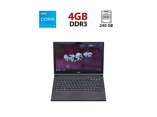 Ноутбук Fujitsu LifeBook E546 / 14' (1920x1080) TN / Intel Core i5-6200U (2 (4) ядра по 2.3 - 2.8 GHz) / 8 GB DDR4 /...