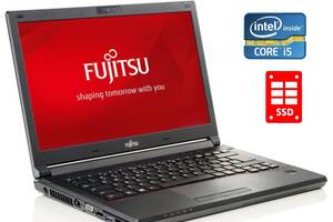 Ноутбук Fujitsu LifeBook E547 / 14' (1920x1080) IPS / Intel Core i5-7200U (2 (4) ядра по 2.5 - 3.1 GHz) / 8 GB DDR4 /...