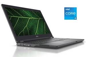 Ноутбук Fujitsu LifeBook E5511 / 15.6' (1920x1080) IPS / Intel Core i5-1135G7 (4 (8) ядра по 2.4 - 4.2 GHz) / 8 GB DD...