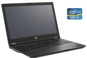 Ноутбук Fujitsu LifeBook E558 / 15.6' (1920x1080) IPS / Intel Core i5-7200U (2 (4) ядра по 2.5 - 3.1 GHz) / 16 GB DDR...