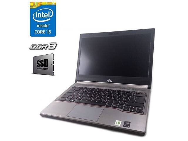 Ноутбук Fujitsu LifeBook E734/ 13.3' (1366x768)/ i5-4200M/ 4GB RAM/ 120GB SSD/ HD 4600