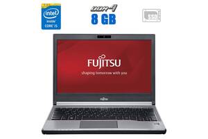 Ноутбук Fujitsu Lifebook E736 / 13.3' (1366x768) TN / Intel Core i5-6300U (2 (4) ядра по 2.4 - 3.0 GHz) / 8 GB DDR4 /...