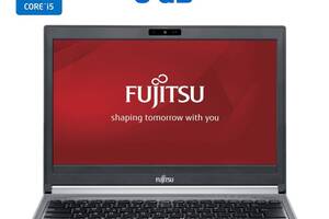 Ноутбук Fujitsu Lifebook E736 / 13.3' (1366x768) TN / Intel Core i5-6300U (2 (4) ядра по 2.4 - 3.0 GHz) / 8 GB DDR4 /...