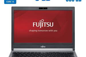 Ноутбук Fujitsu Lifebook E736 / 13.3' (1366x768) TN / Intel Core i5-6300U (2 (4) ядра по 2.4 - 3.0 GHz) / 8 GB DDR4 /...
