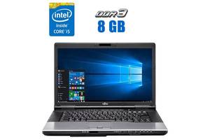 Ноутбук Fujitsu LifeBook E752 / 15.6' (1600x900) TN / Intel Core i5-3210M (2 (4) ядра по 2.5 - 3.1 GHz) / 8 GB DDR3 /...